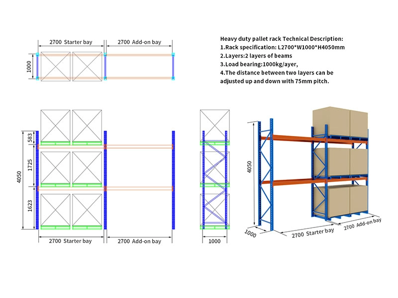 Fangding-can-provide-three-dimensional-drawings-of-rack