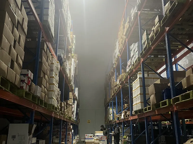 sdfdrack cold chain fresh produce cold storage