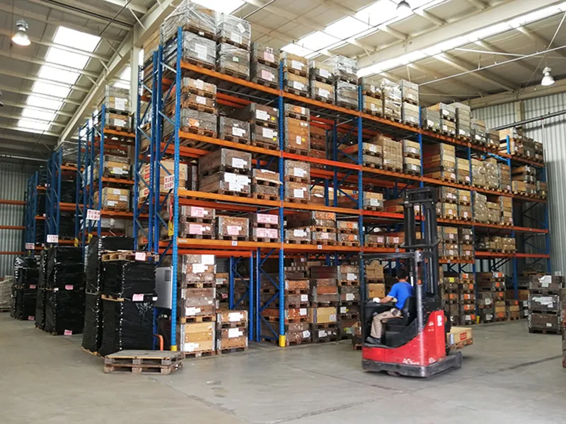 warehouse heavy duty selective pallet racking storage system industrial motors case studies