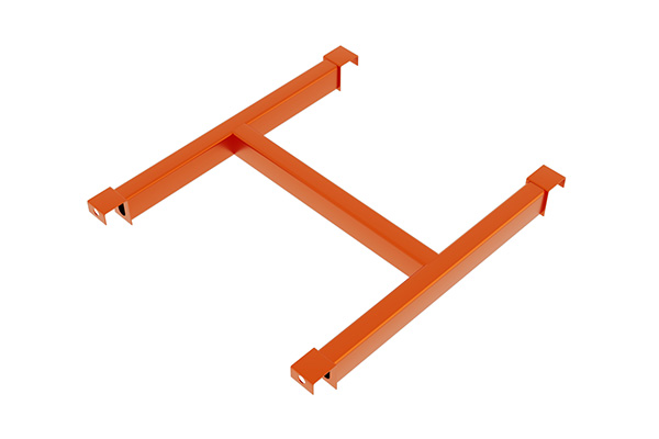 support bar for warehouse pallet racking