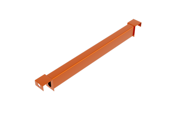 support bar for warehouse pallet racks